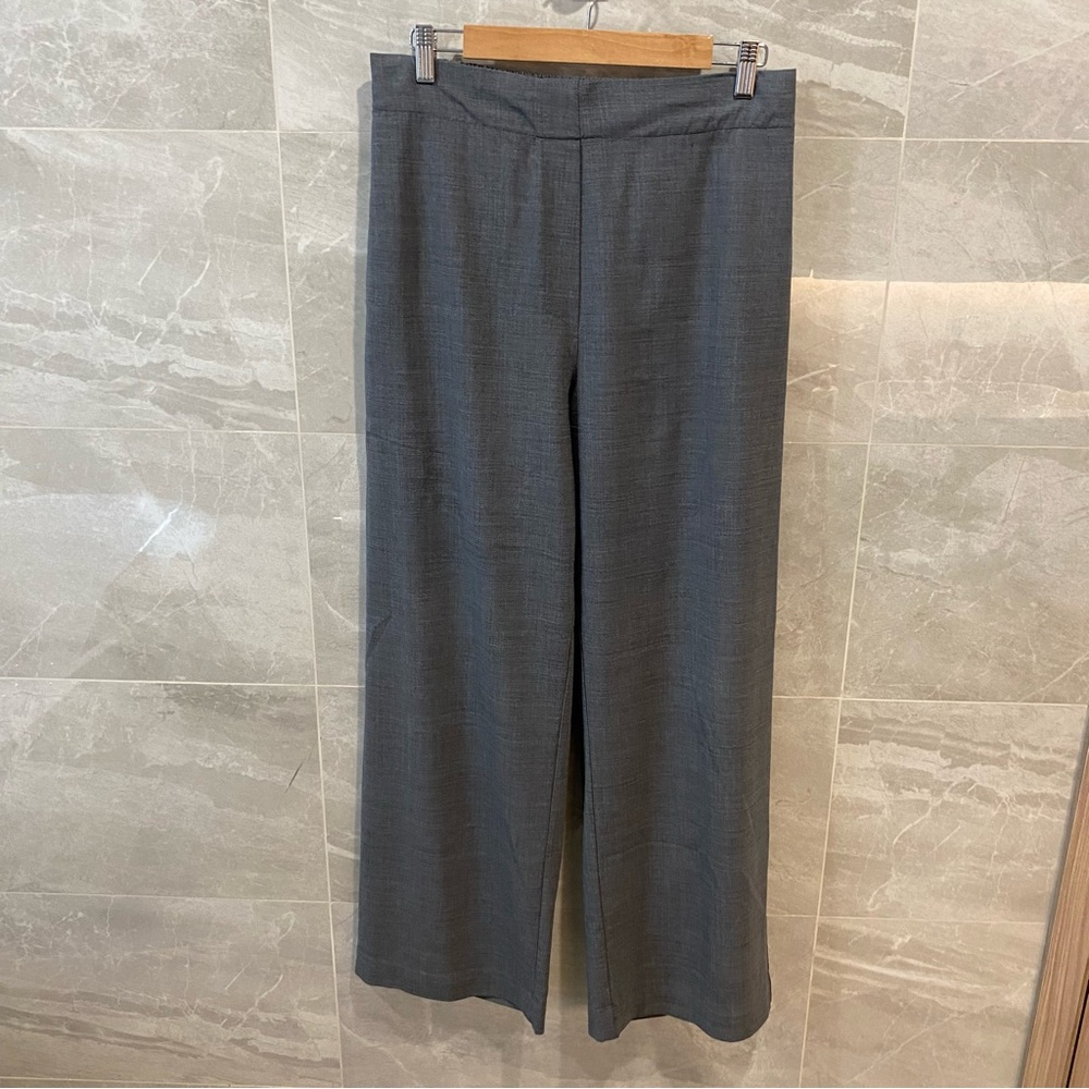 LESET Gray Wide-Leg Trousers